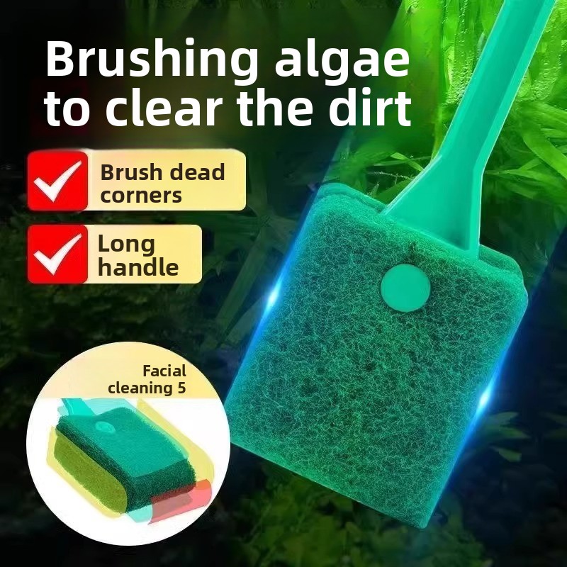 Marine Aquarium Glass Scraper - Akvaryum Camı Temizleme Fırçası Yüzen Temizleme