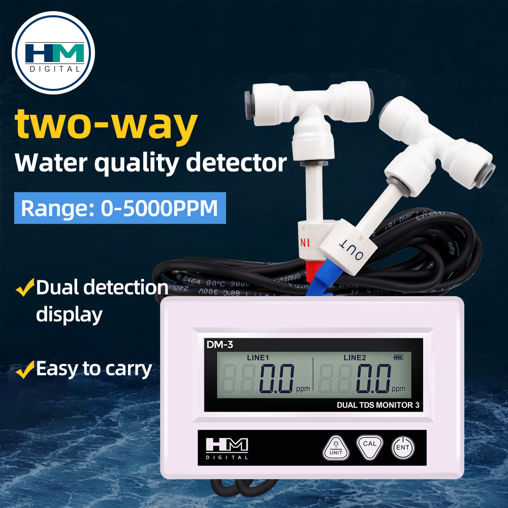 Marine Aquarium Water Analyzer - HM DM3 Online TDS EC su