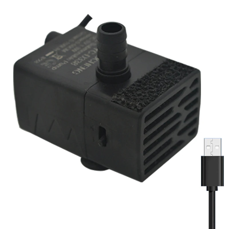 Marine Aquarium Equipment - USB Akvaryum Dalgıç Su Pompası, 5V