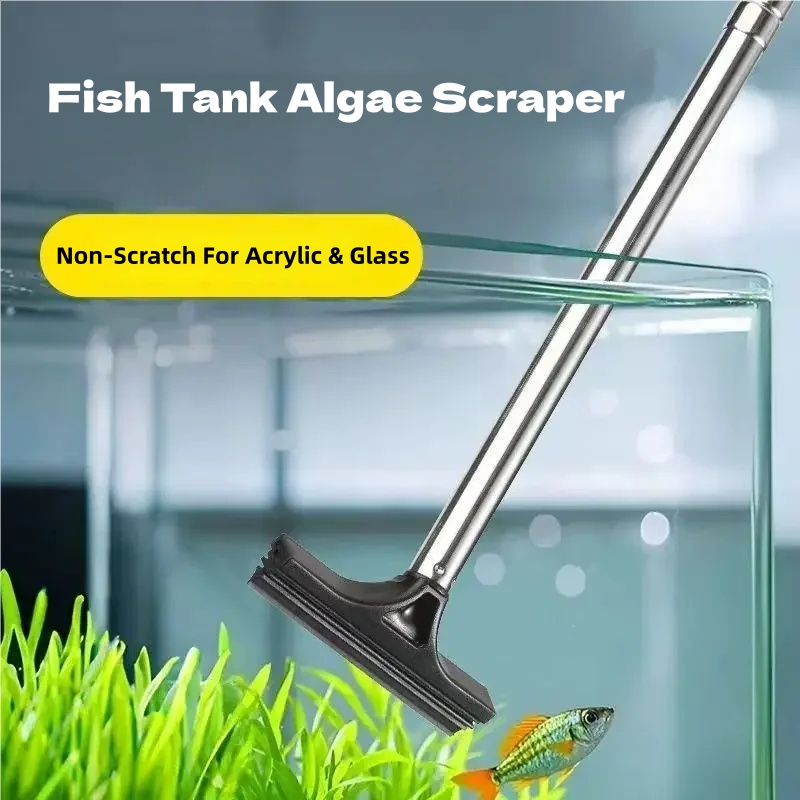 Teleskopik Akvaryum Alg Kazıyı - Marine Aquarium Glass Scraper incelemesi ve fiyatı