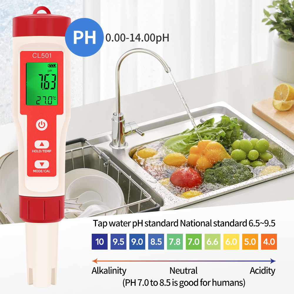 PH/CL2/H2/ORP/Sıcaklık Ölçer K - Marine Aquarium Water Analyzer incelemesi ve fiyatı