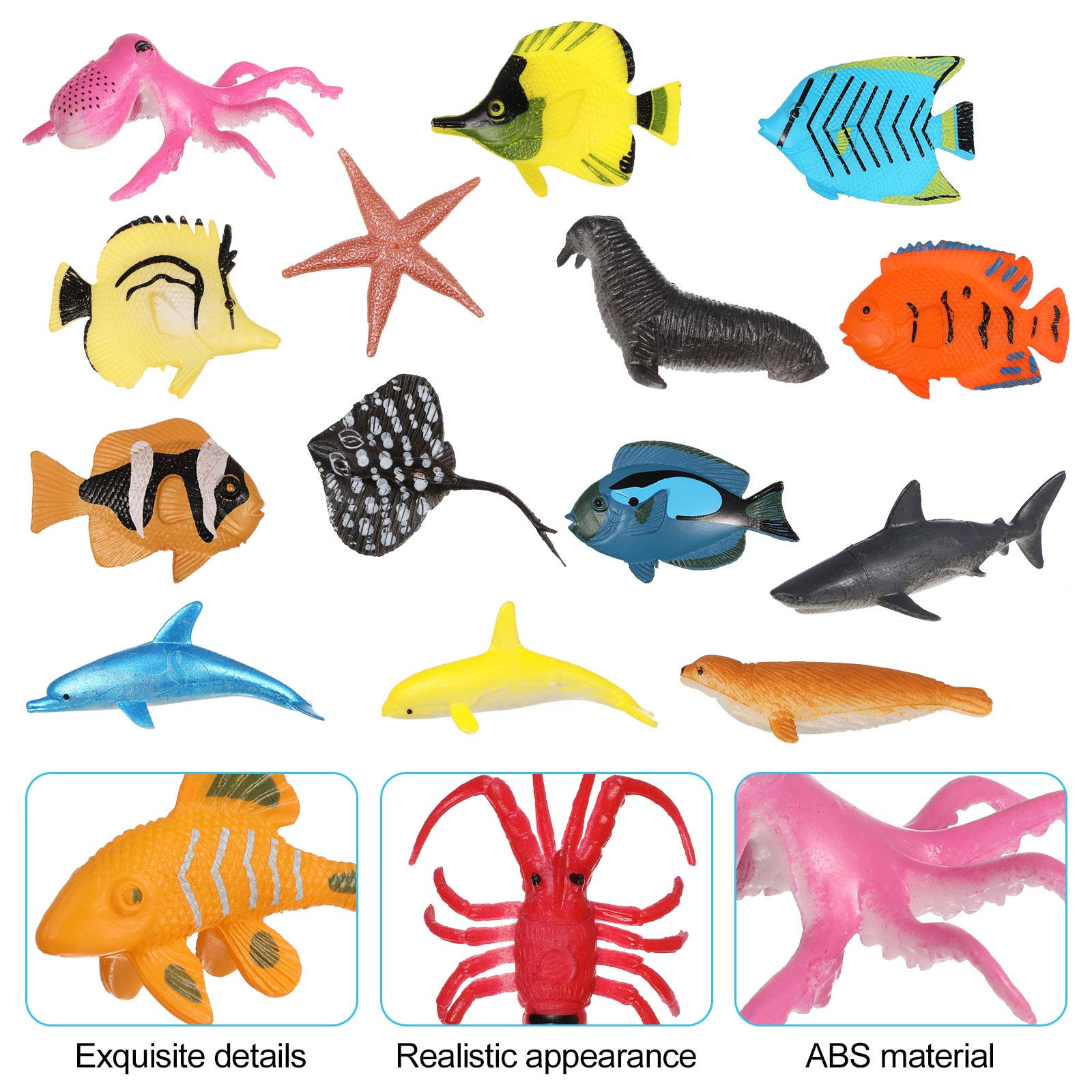 1 Set Tropikal Balık Figürleri - Marine Aquarium Live incelemesi ve fiyatı
