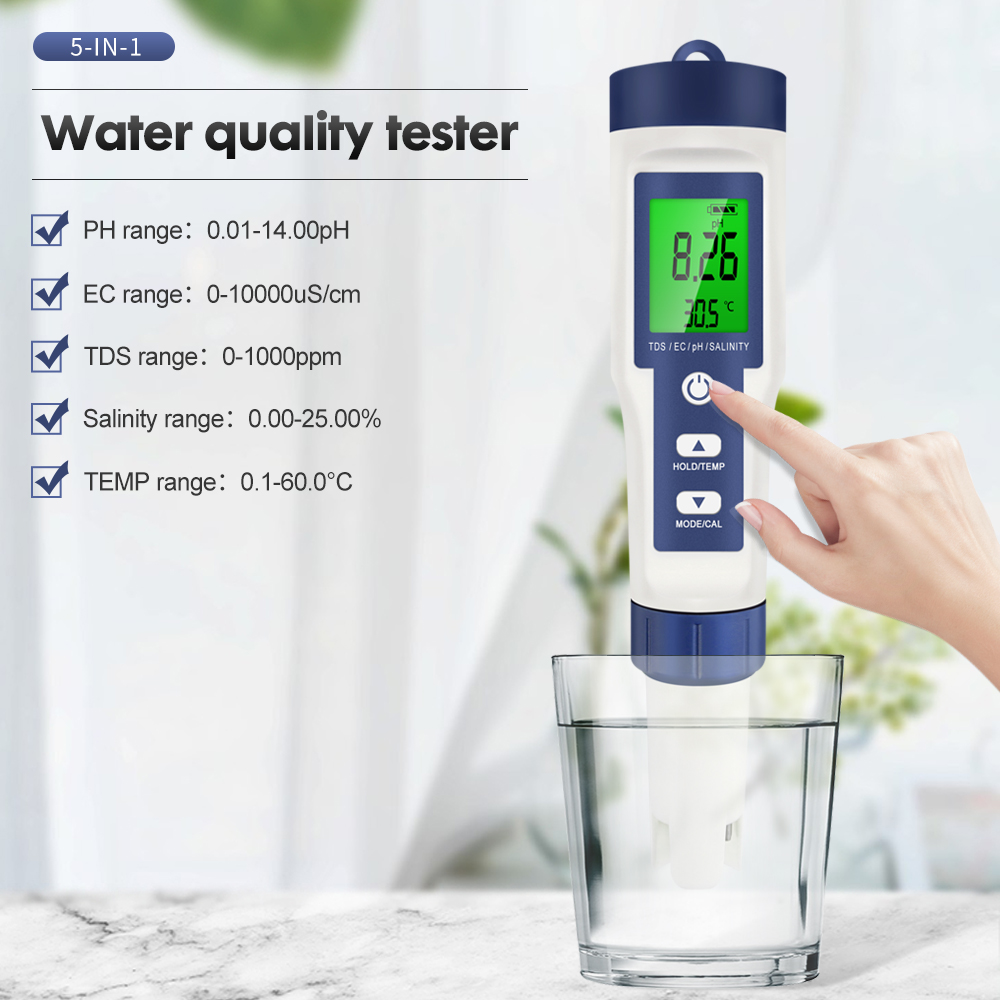 Profesyonel su kalitesi test c - Marine Aquarium Water Analyzer incelemesi ve fiyatı