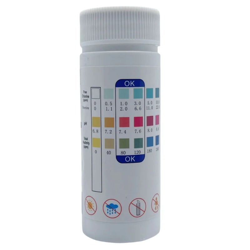 Klor PH Test Şeritleri SPA Yüz - Marine Aquarium Water Analyzer incelemesi ve fiyatı