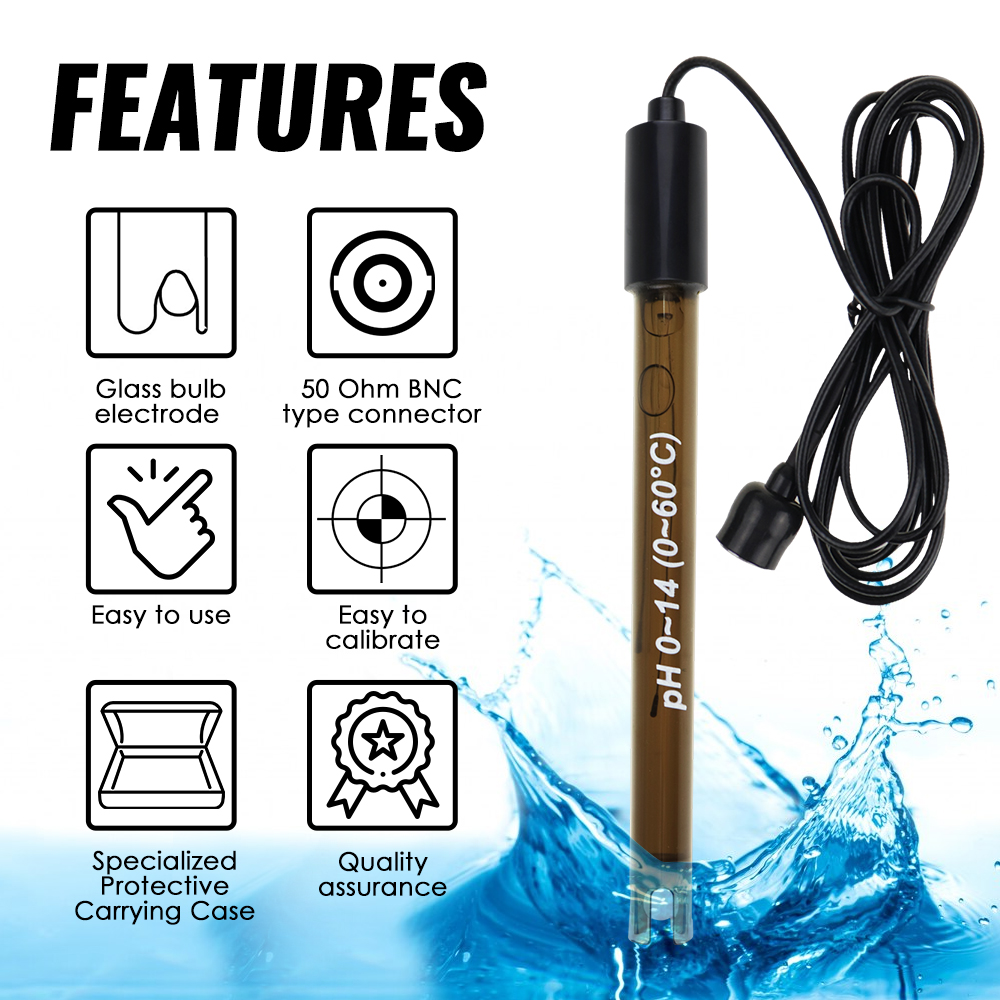Ph Ölçer Ph Sonda Havuzu BNC T - Marine Aquarium Water Analyzer incelemesi ve fiyatı